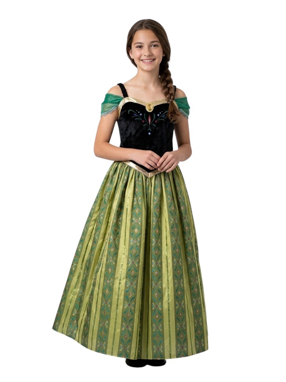 Disney Parks Frozen Anna Coronation Gown Costume Dress XL 14/16